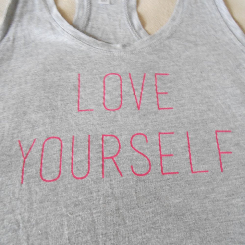 **CLEARANCE** Fabletics Love Yourself Racerback Tank Top - Picture 5 of 6